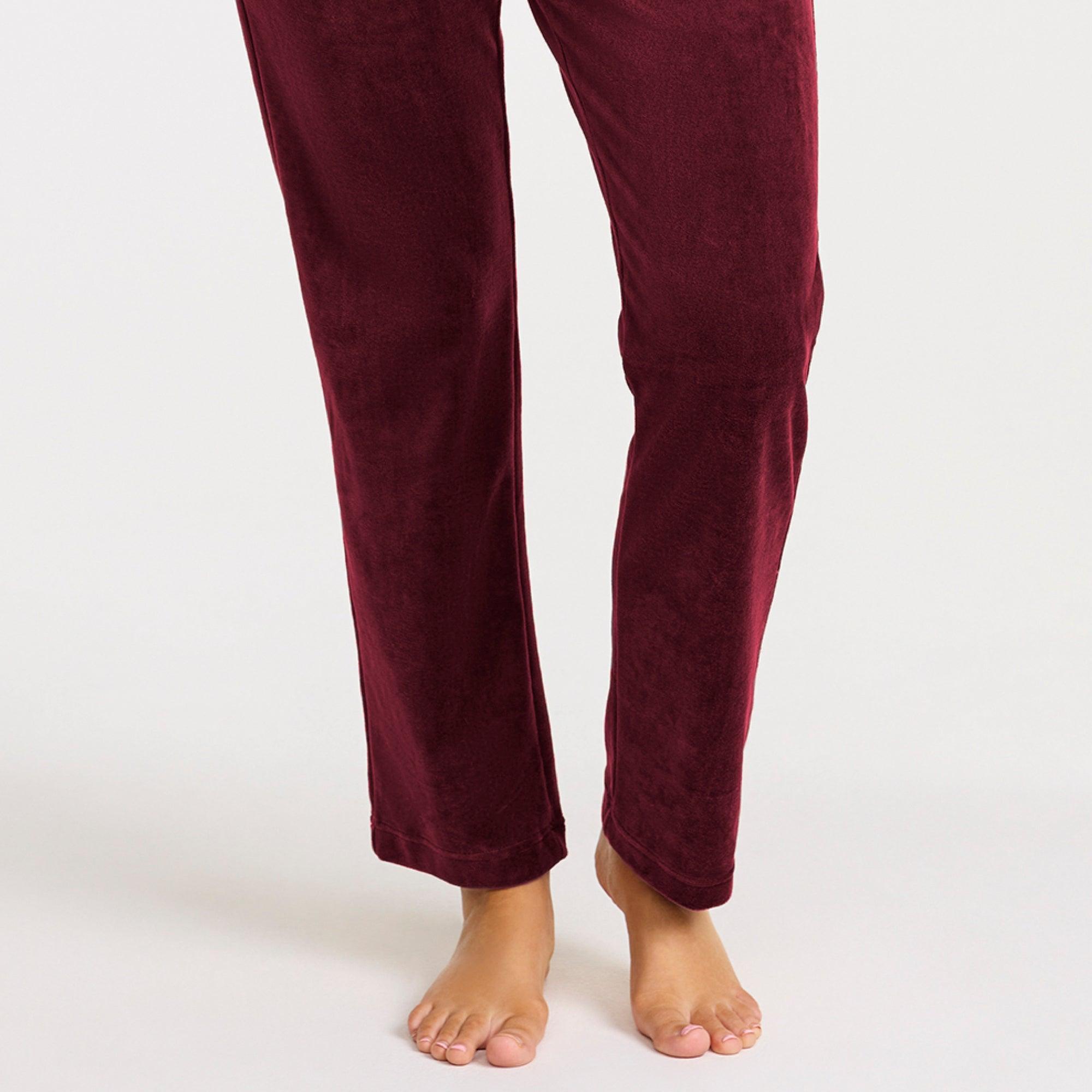 Damella Mysdress Velour Vinröd - Härliga Under