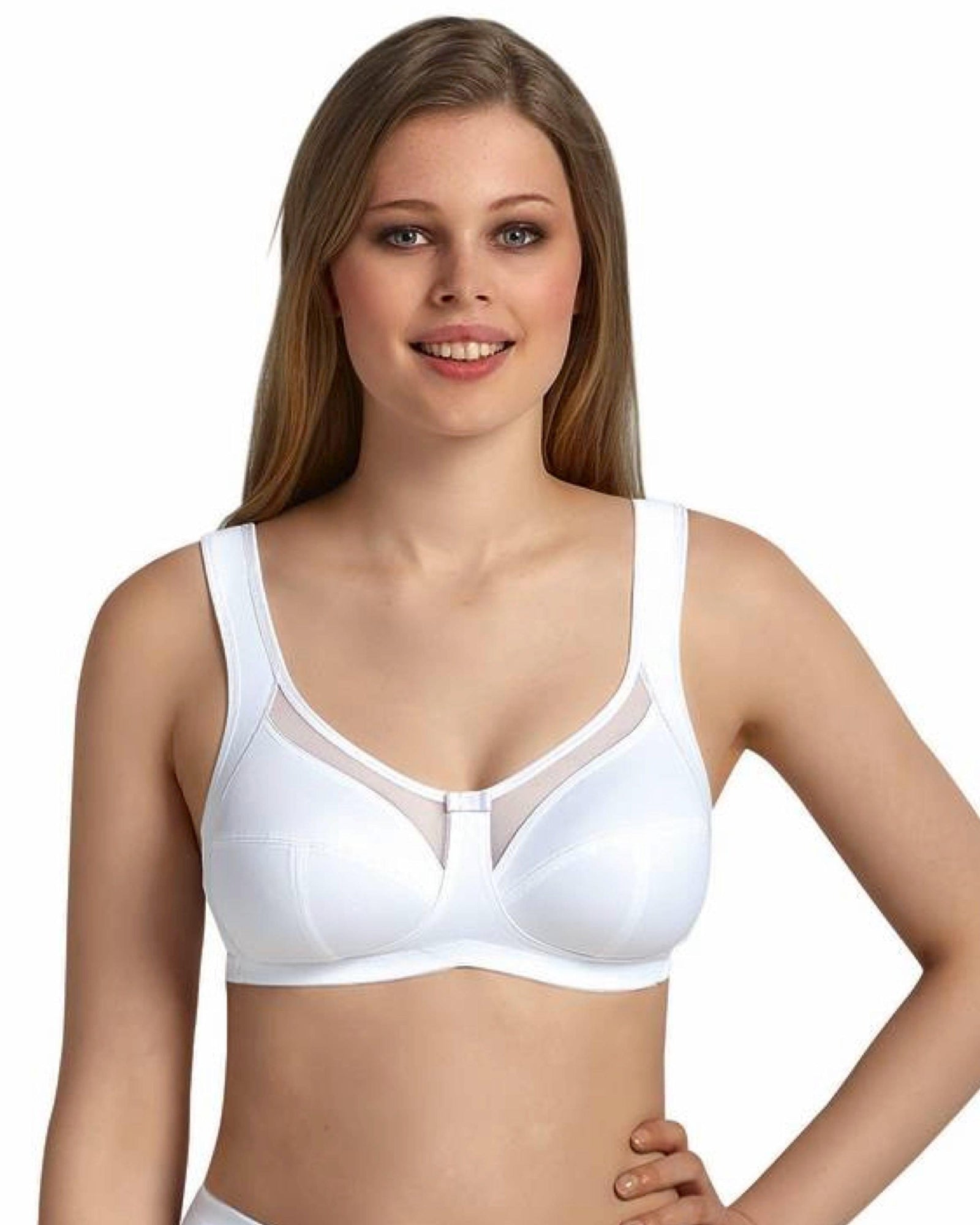 Anita BH Utan Bygel Clara Comfort Vit - Härliga Under