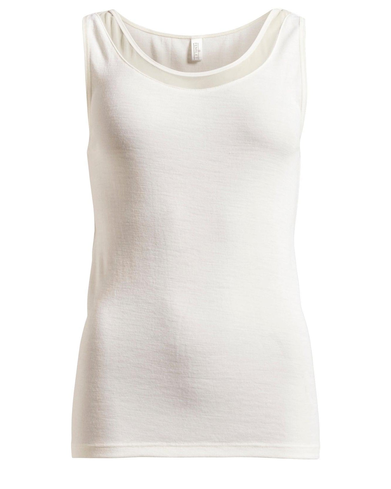 Femilet Merino Topp Juliana Ivory - Härliga Under