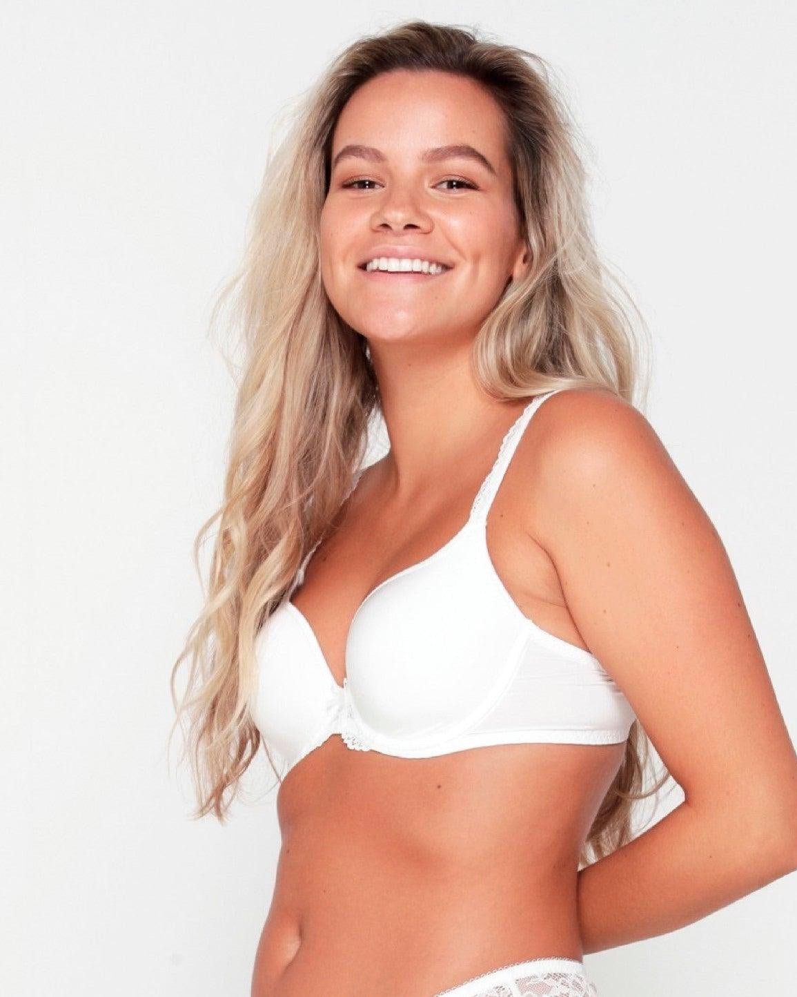 Lingadore T-shirt BH Uni-Fit Ivory - Härliga Under