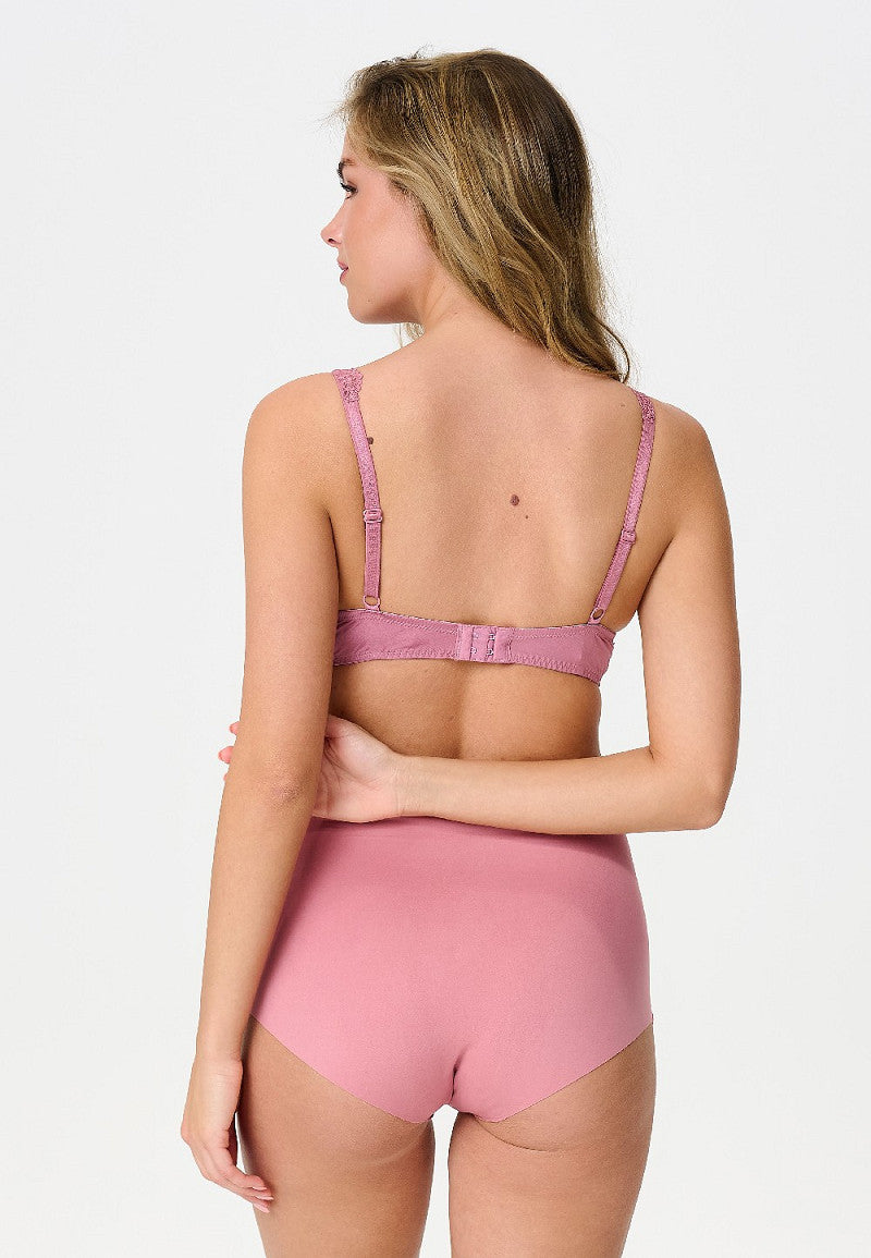 LingaDore Daily sömlös hög trosa Dusty Rose – bild 2