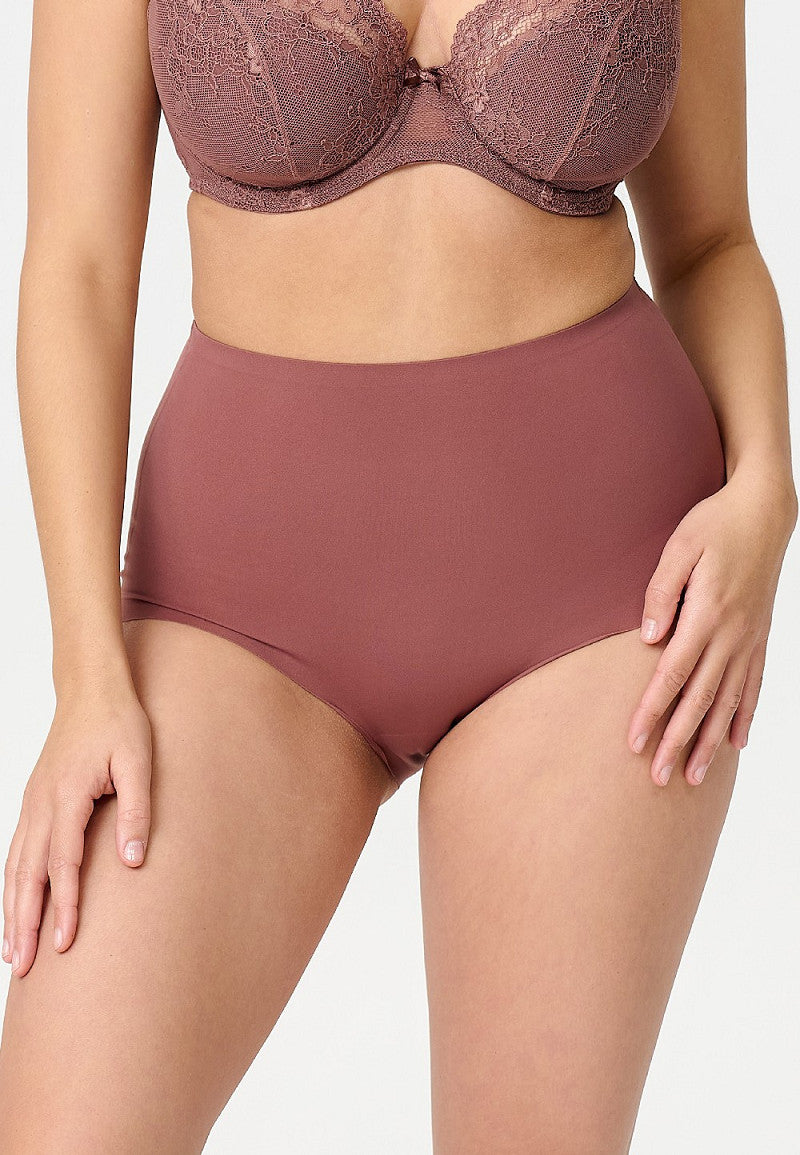 LingaDore Daily sömlös hög trosa Cognac – bild 3