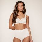 LingaDore Daily sömlös hög trosa Ivory – bild 3