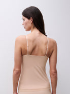 Chantelle Cozy Chic Vadderat Linne Beige – bakifrån