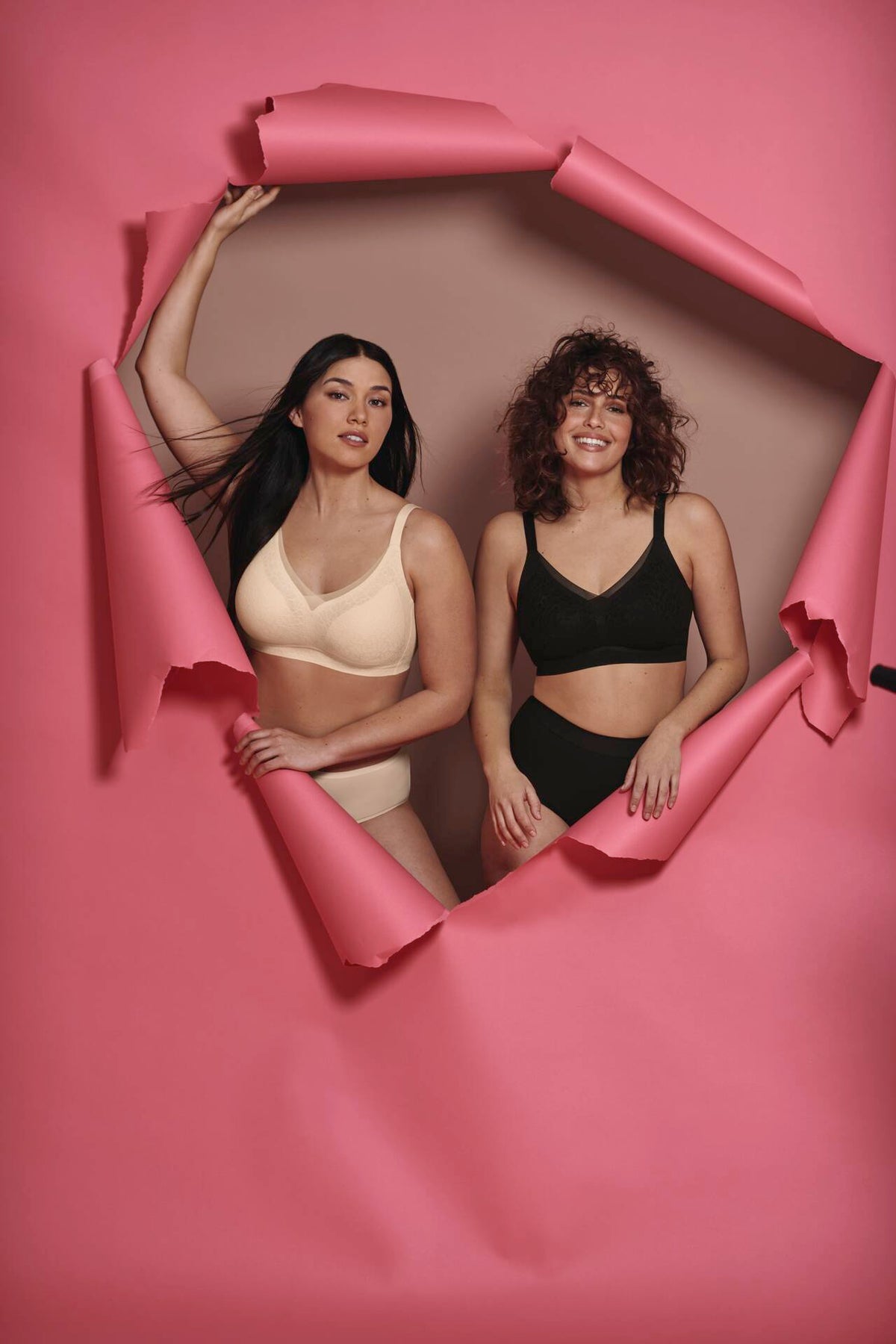 Anita Essential Smart Bralette 5433 Black och Smart Rose