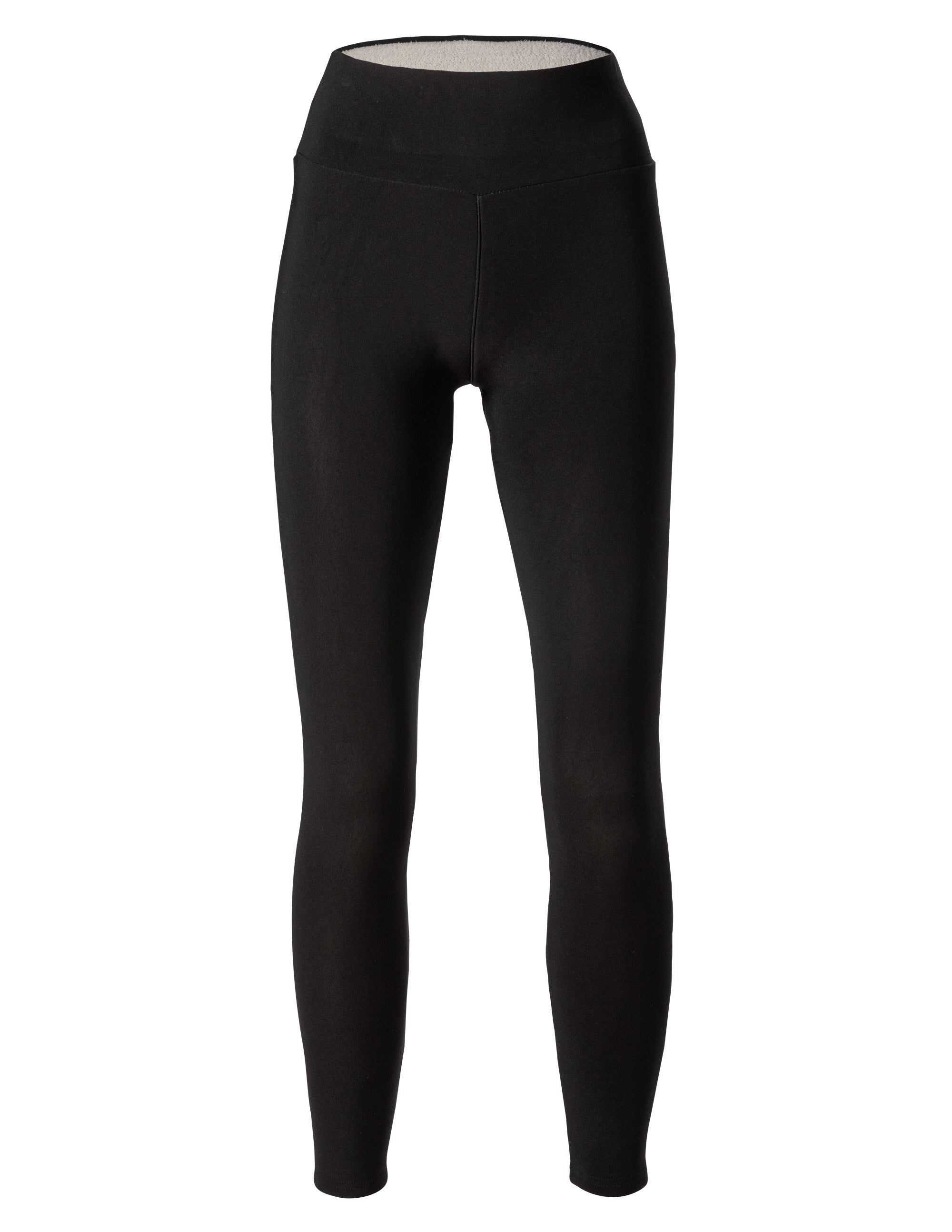 Trofé Fleecefodrade Leggings Svart
