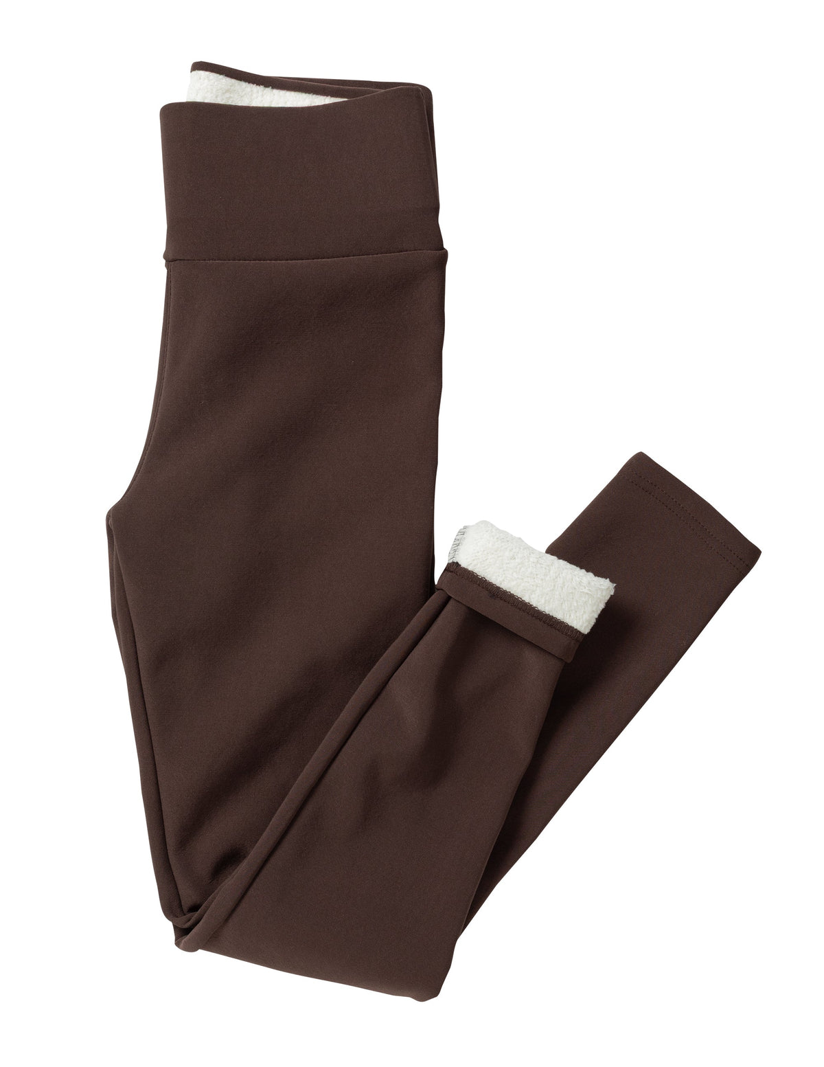 Trofé Fleecefodrade Leggings Brun - bild 2