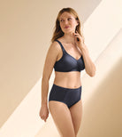 Anita Leni Mjuk-BH Shadow Blue – detaljbild