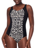 Amoena Salta Swimsuit - Black / Off-white