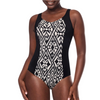 Amoena Salta Swimsuit - Black / Off-white