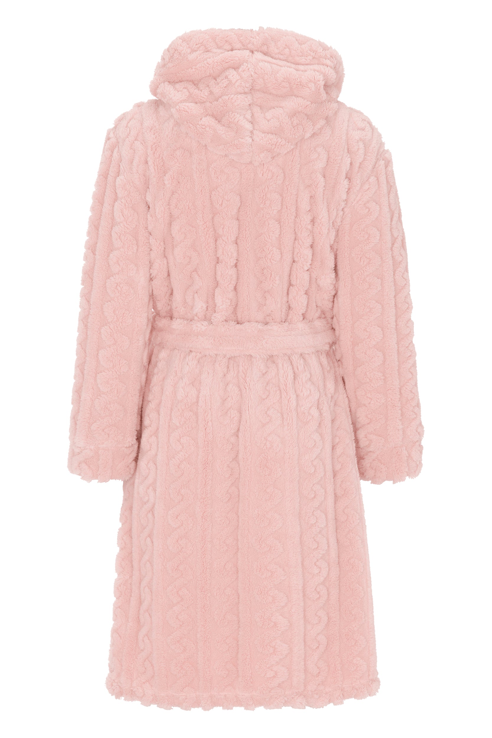 Damella Morgonrock Pale Pink bakifrån