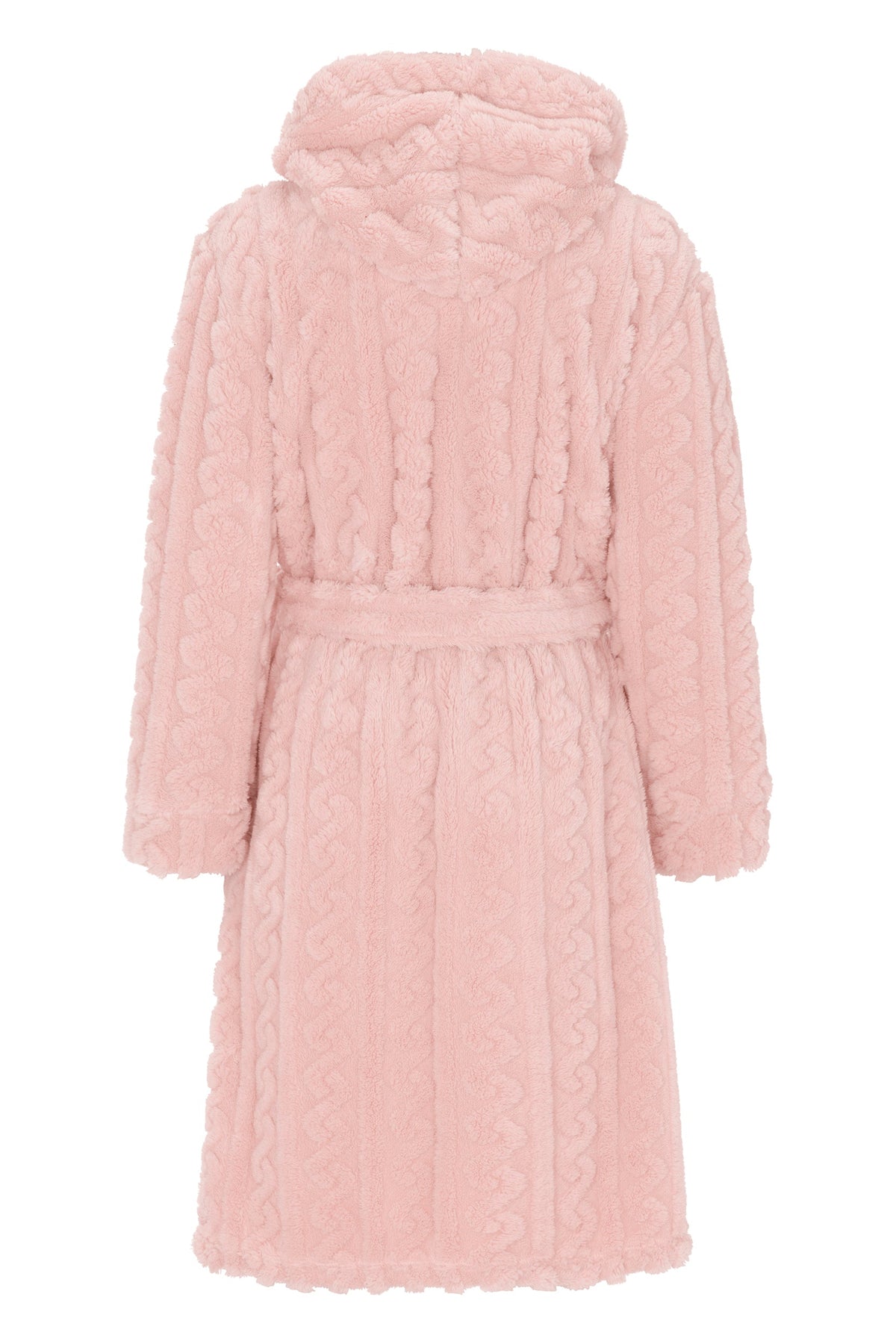 Damella Morgonrock Pale Pink bakifrån