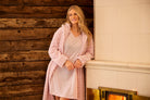 Damella Morgonrock Pale Pink miljöbild