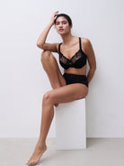 chantelle Majestic High-waisted support full brief black – bild 9
