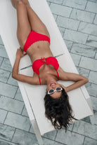 Venus Red Halter Spaghetti -Carvico - www.kaandabeachlife.se