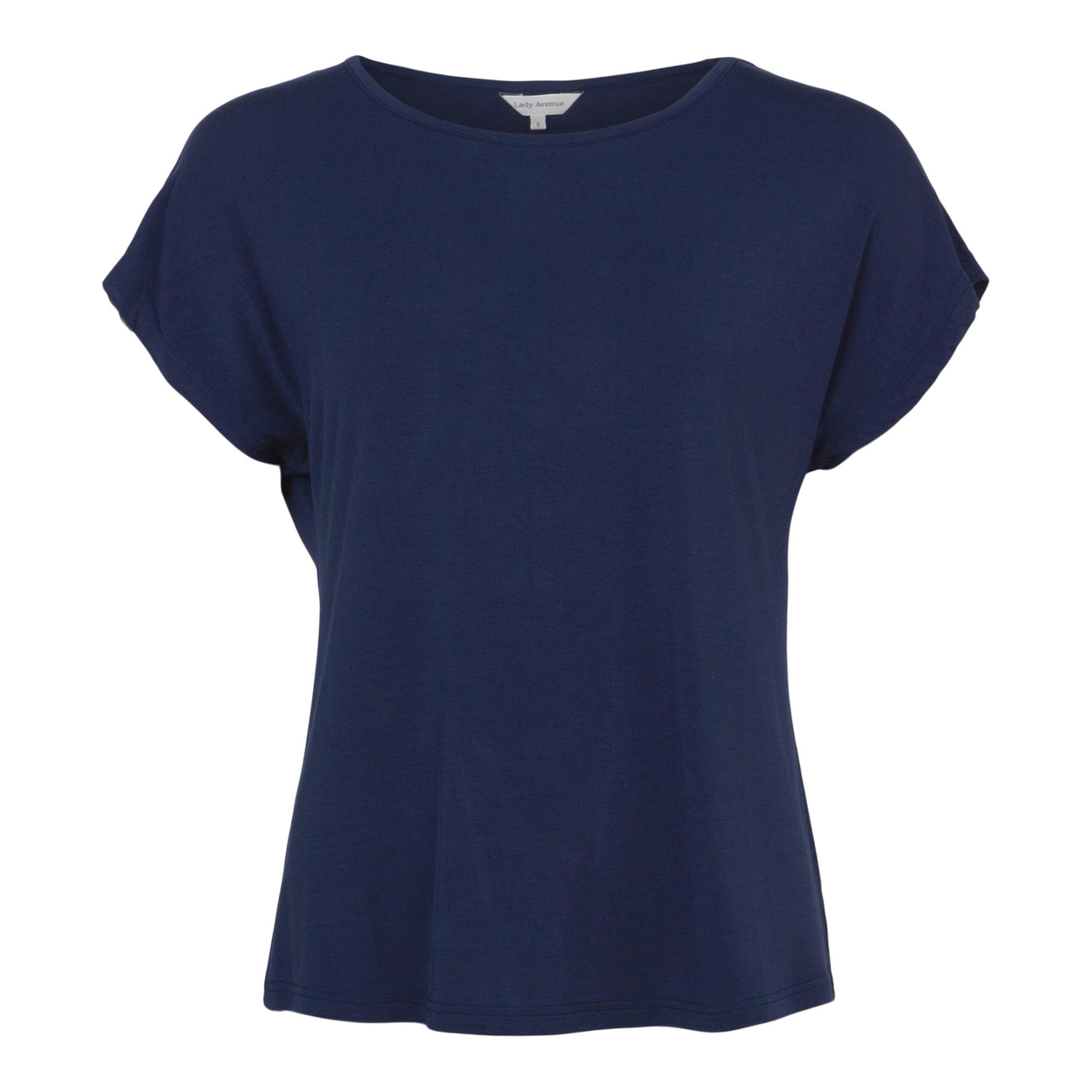 Lady Avenue Bambu T-shirt Indigo - Härliga Under