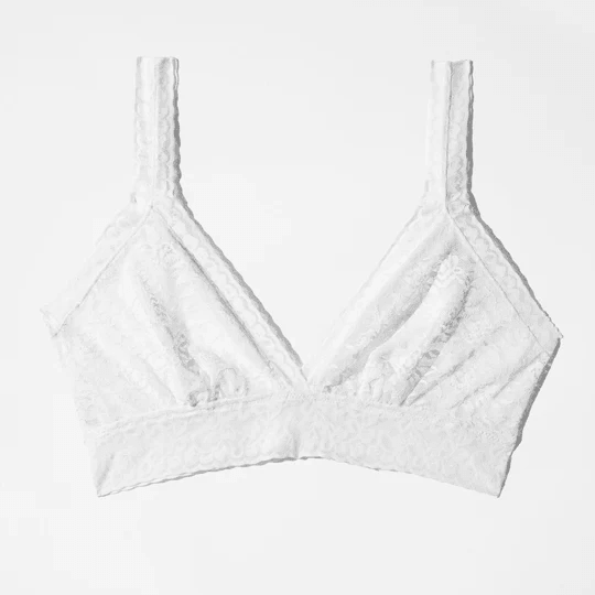 Lace Laboratory Spets Bralette Coconut White - Härliga Under