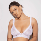 Lace Laboratory Spets Bralette Coconut White - Härliga Under