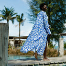 Leo Blue Shirt Dress - Resort Collection - www.kaandabeachlife.se