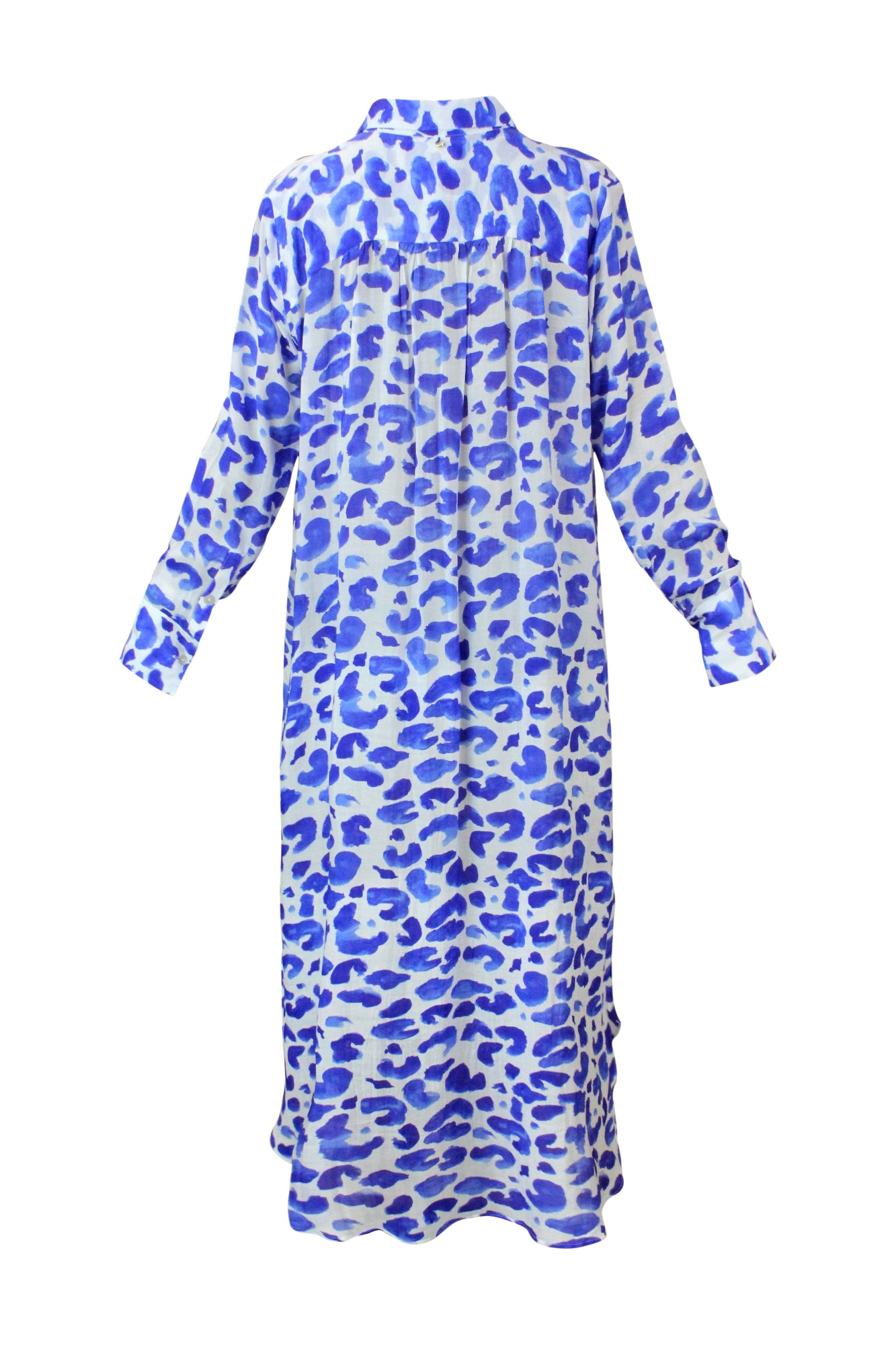 Leo Blue Shirt Dress - Resort Collection - www.kaandabeachlife.se