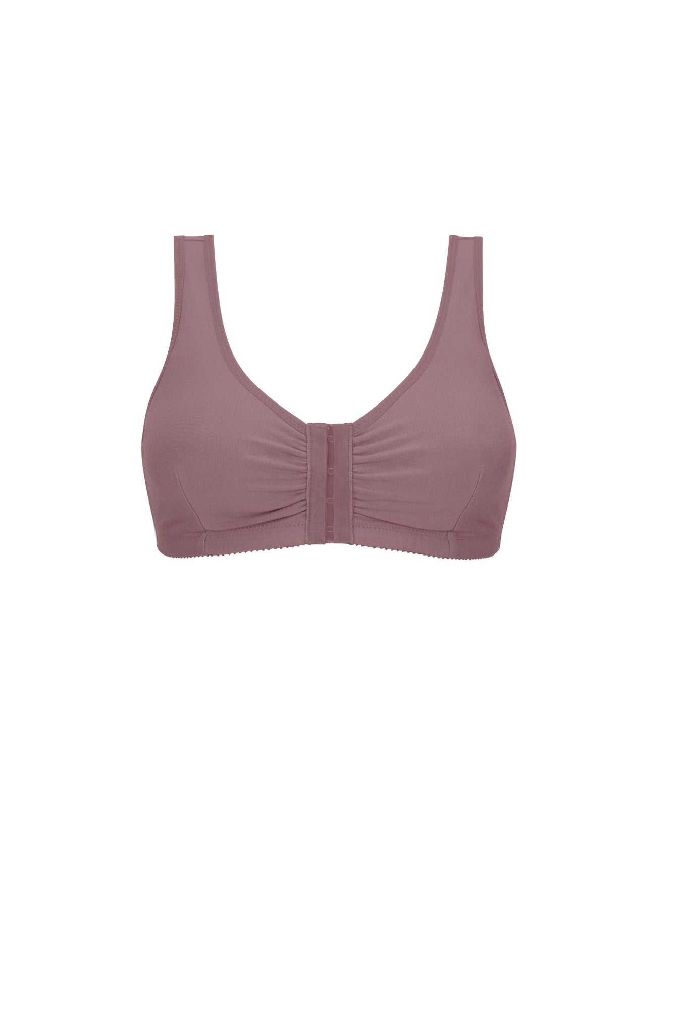Amoena Frances 45150 protes-BH Dark Mauve framifrån