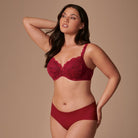 Anita Pocket Panty Hipster Ruby framifrån