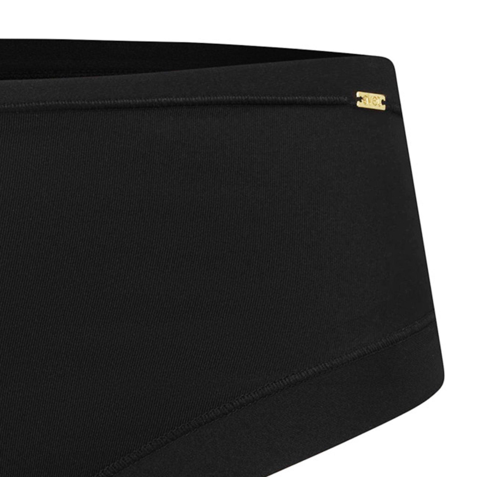 Avet Gold Maxi Trosa Microfiber Black - Härliga Under