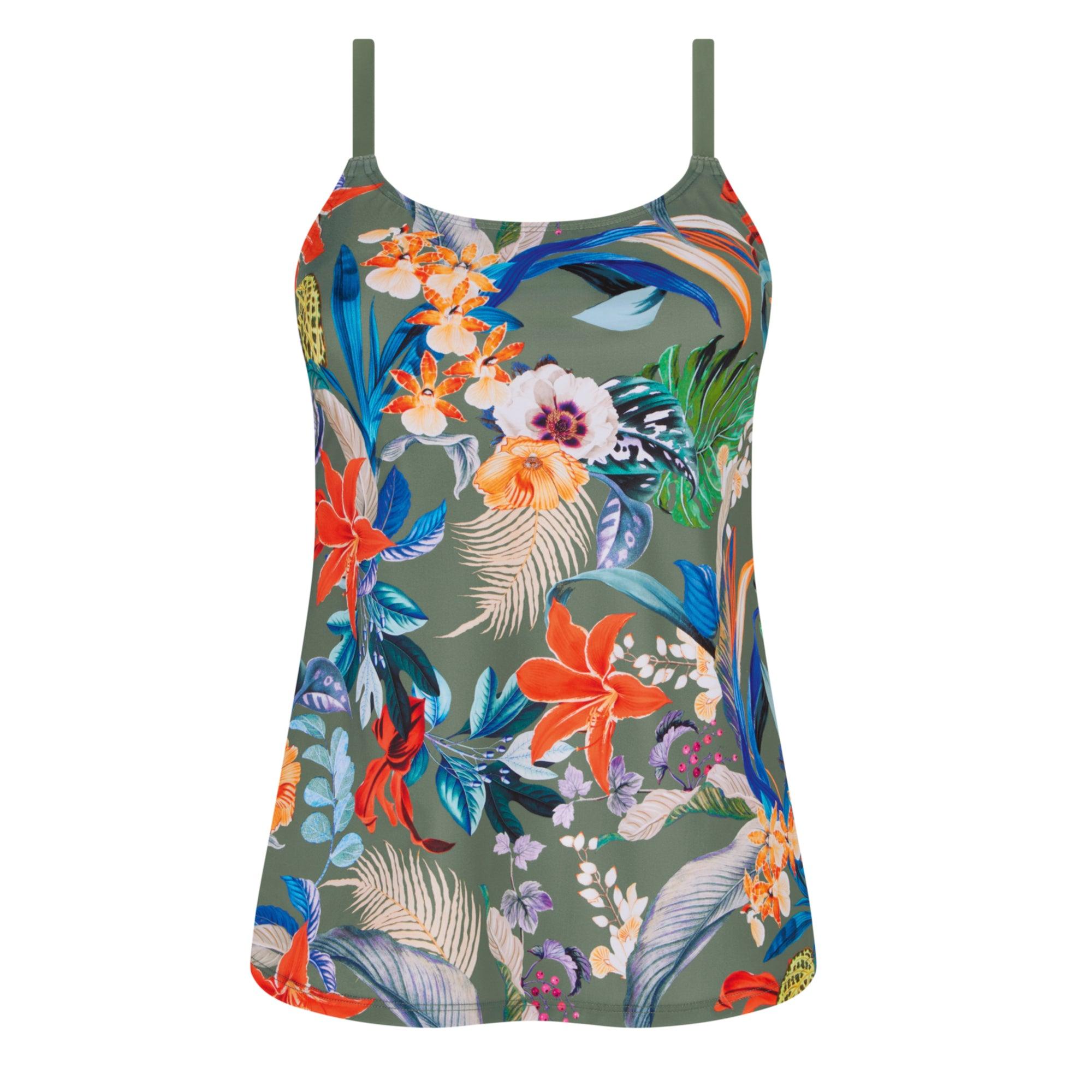 Amoena Tankini Olive Multi - Härliga Under