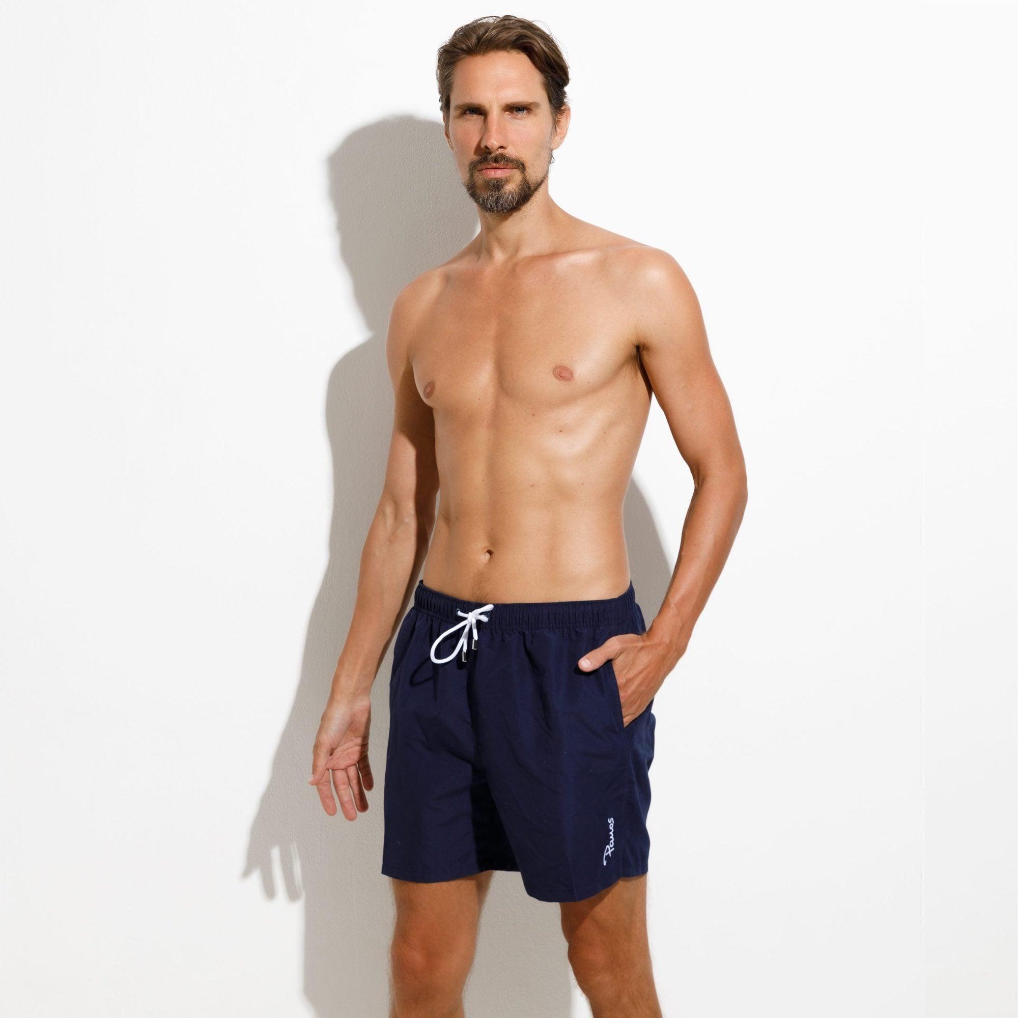 Panos Badshorts Generous Navy - Härliga Under