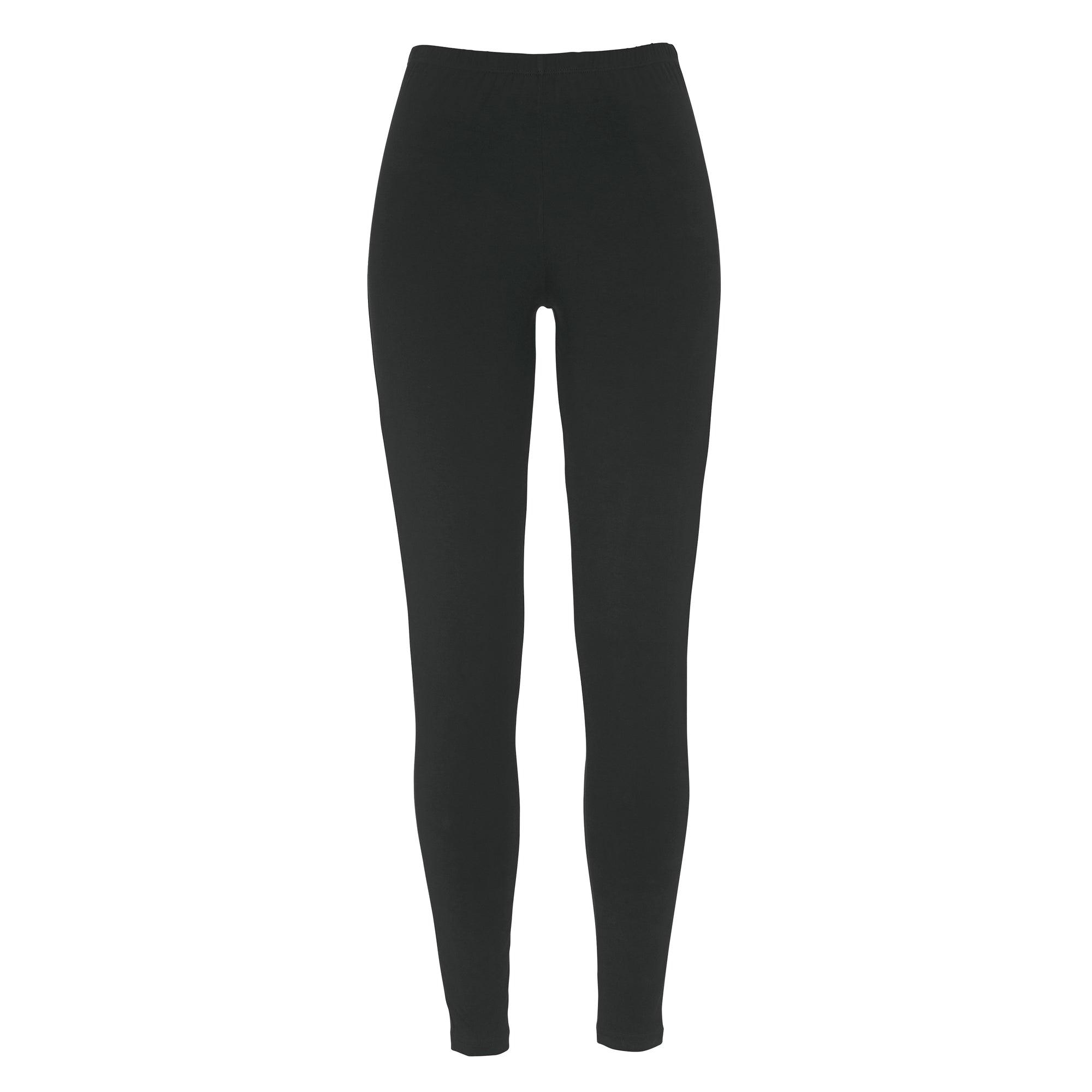 Damella Leggings Bamboo Black - Härliga Under