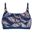 Amoena Bikini Top Indigo Vit - Härliga Under