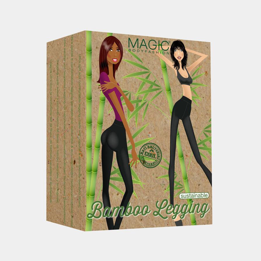 Magic Bamboo Leggings Black - Härliga Under