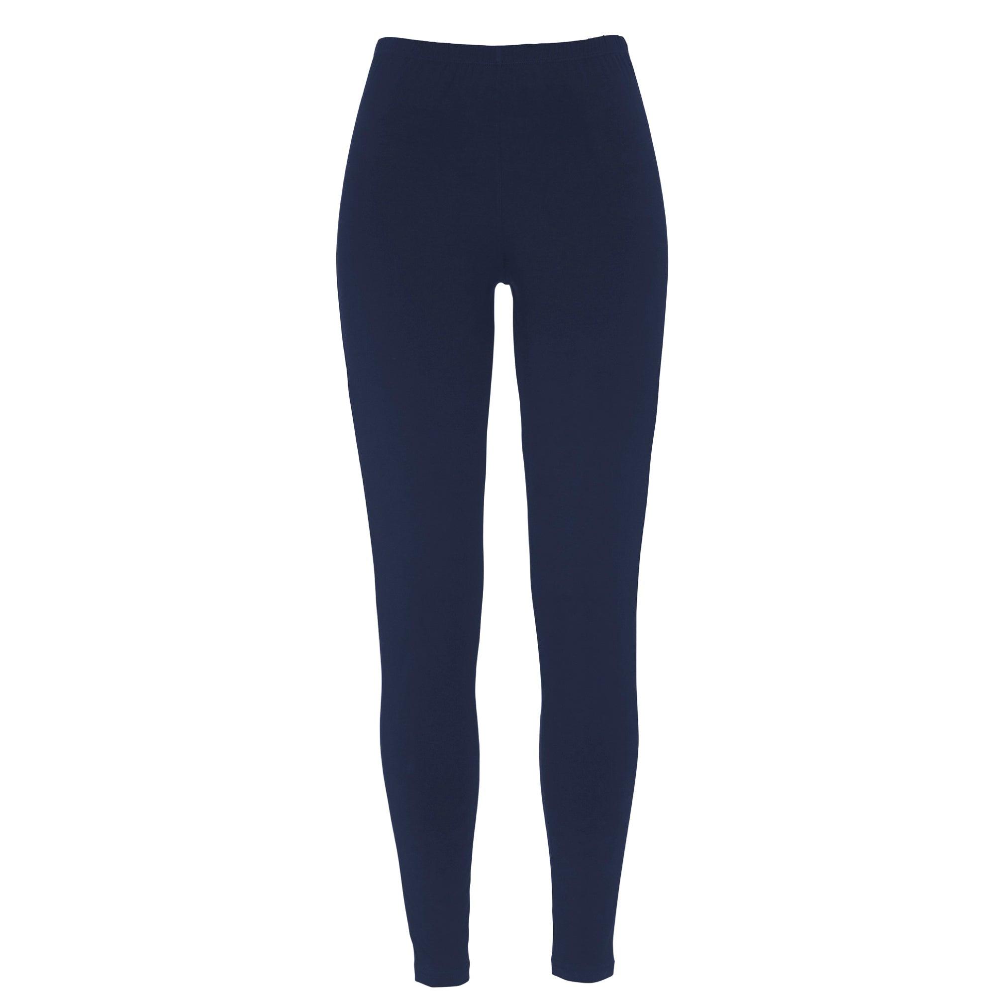 Damella Leggings Bamboo Navy - Härliga Under