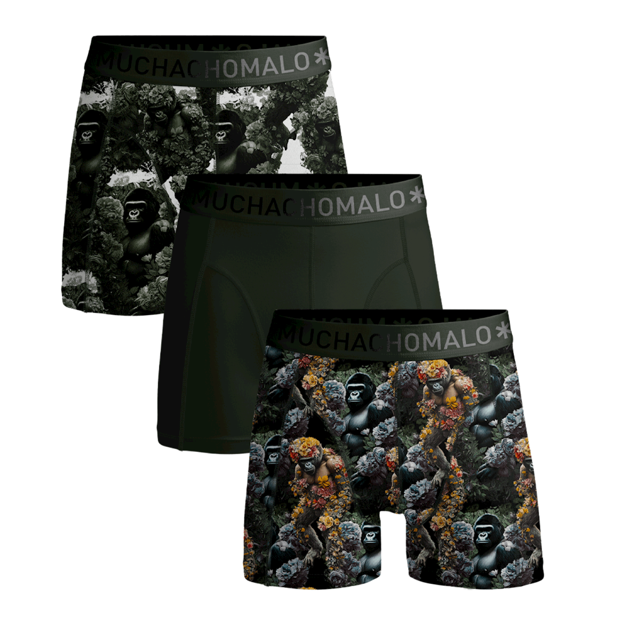 Muchachomalo Boxer Gorilla 3-pack - Härliga Under