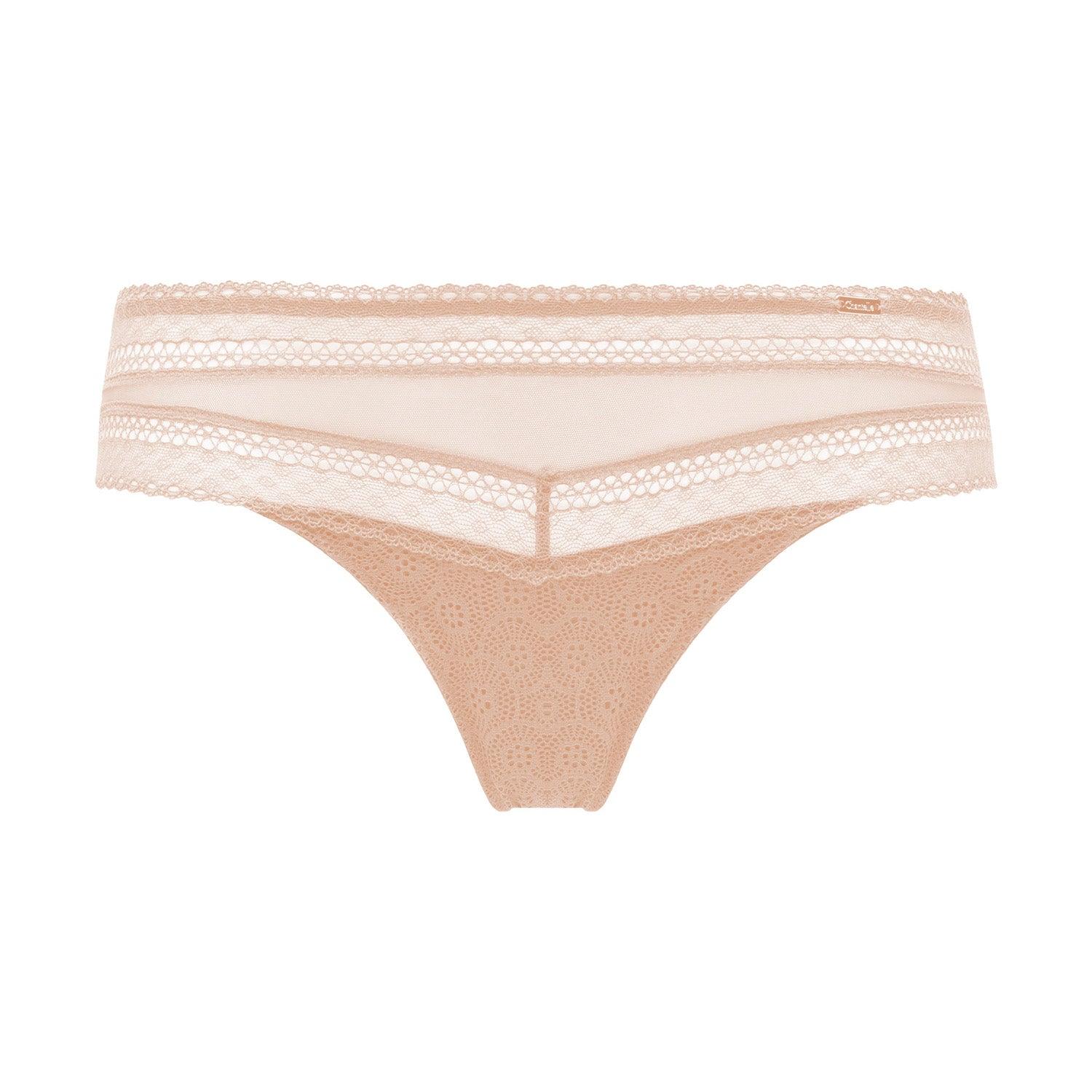 Chantelle Brazilian Trosa Festivite Golden Beige - Härliga Under