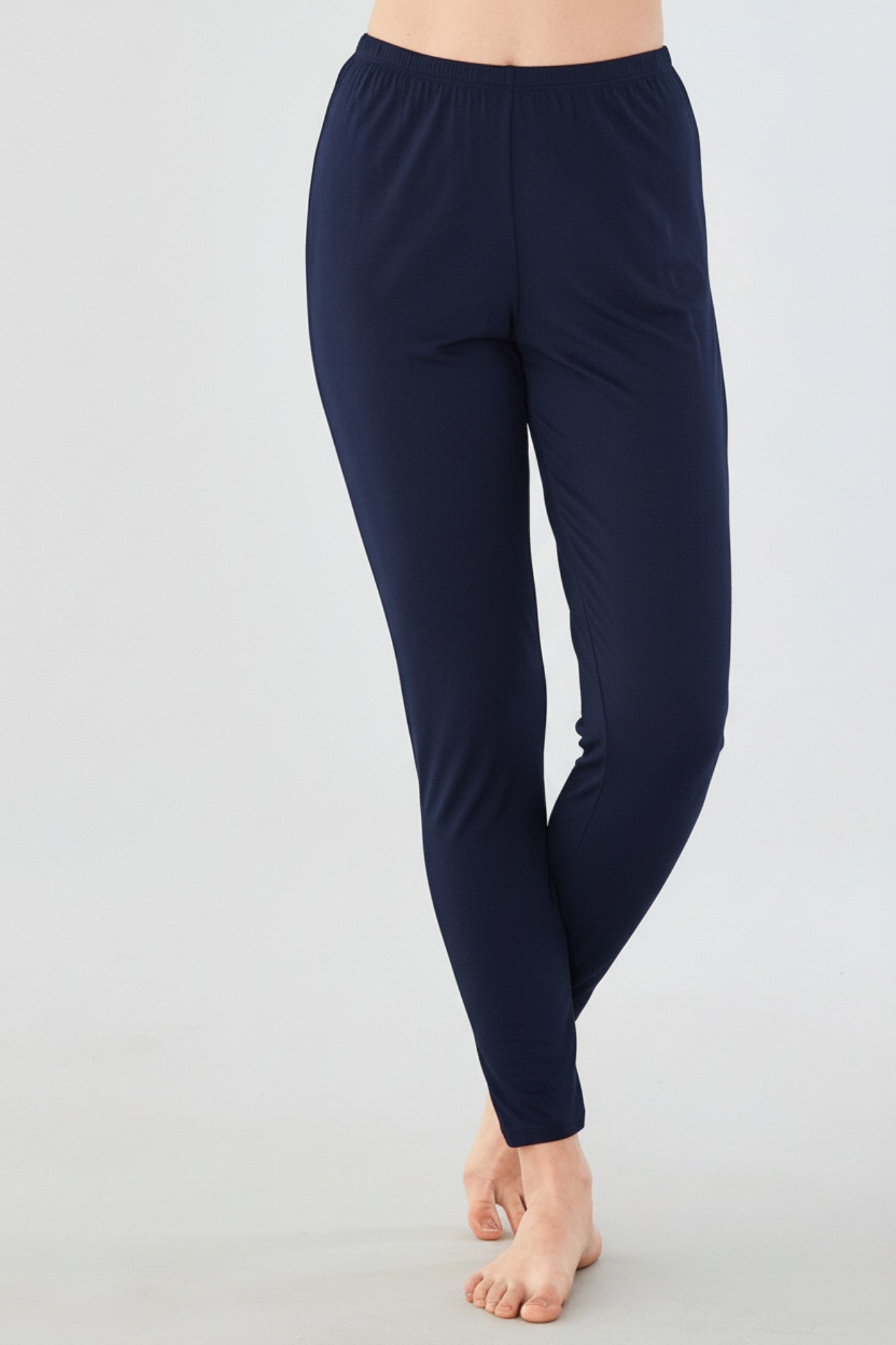 Damella Leggings Bamboo Navy - Härliga Under