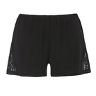 Damella Pyjamas Linne & Shorts Svart - Härliga Under