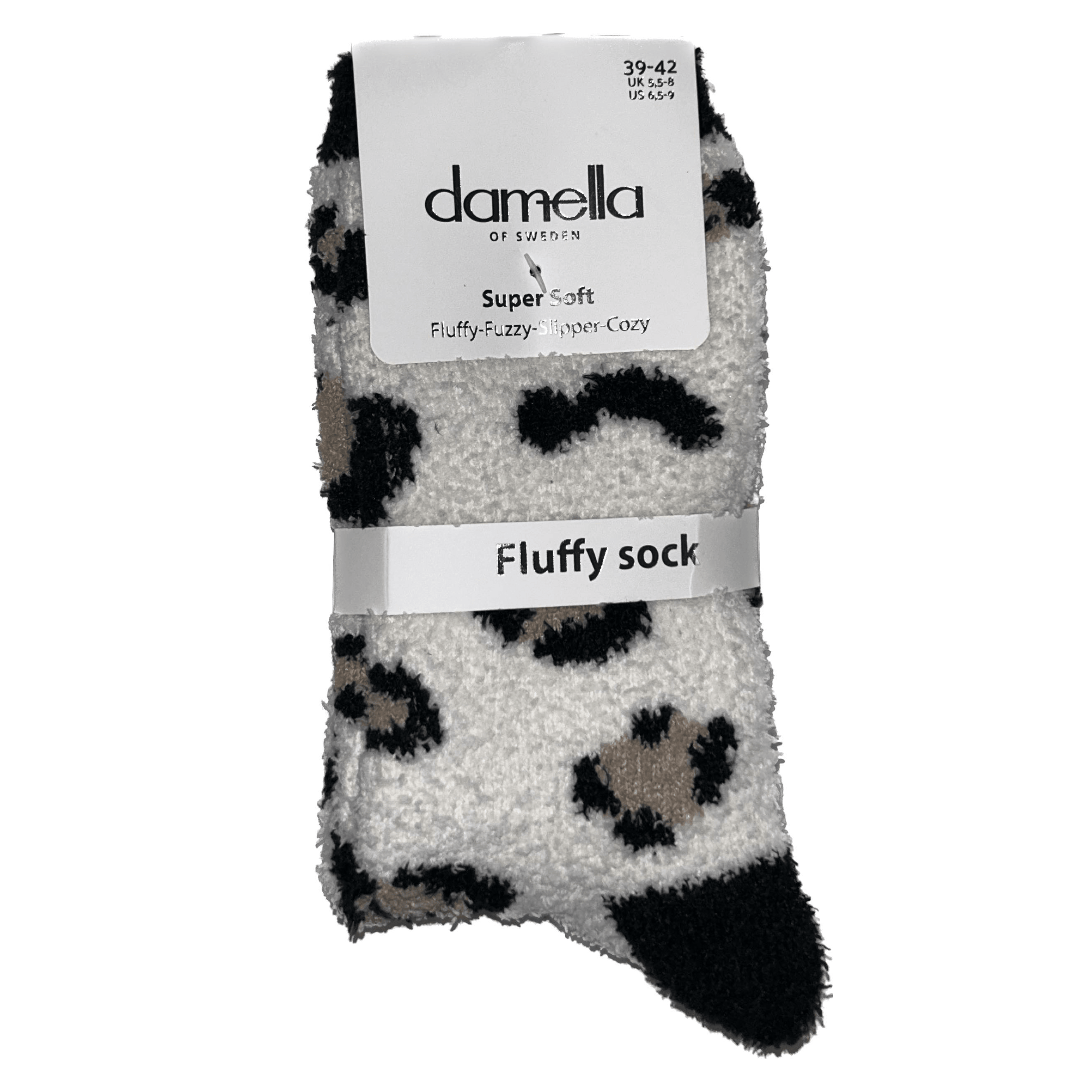 Damella Fluffy Socka Anti-slip Leo - Härliga Under