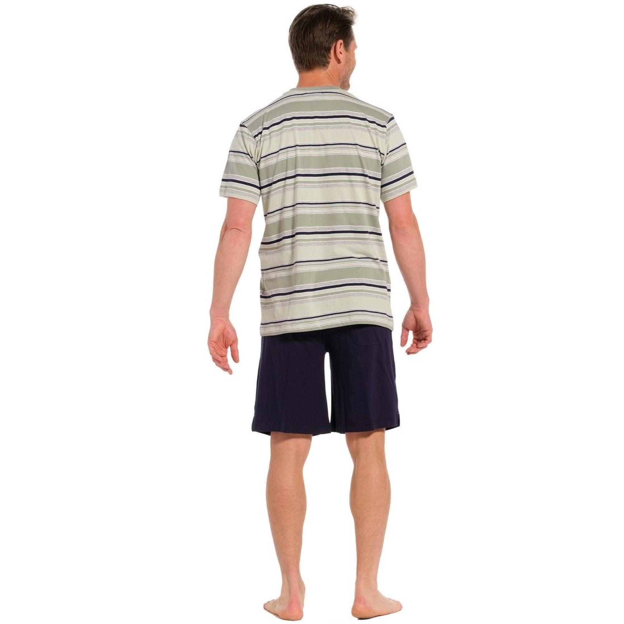 Pastunette Shortama Kort Herr Pyjamas Grön - Härliga Under