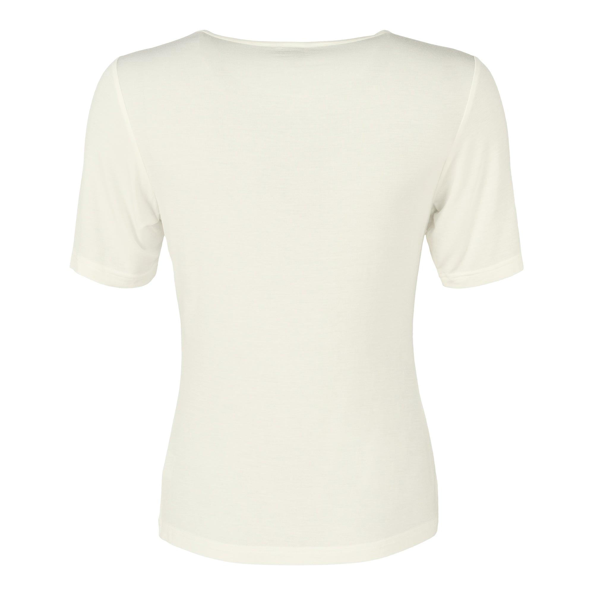 Lady Avenue T-shirt Off-white Bambu - Härliga Under