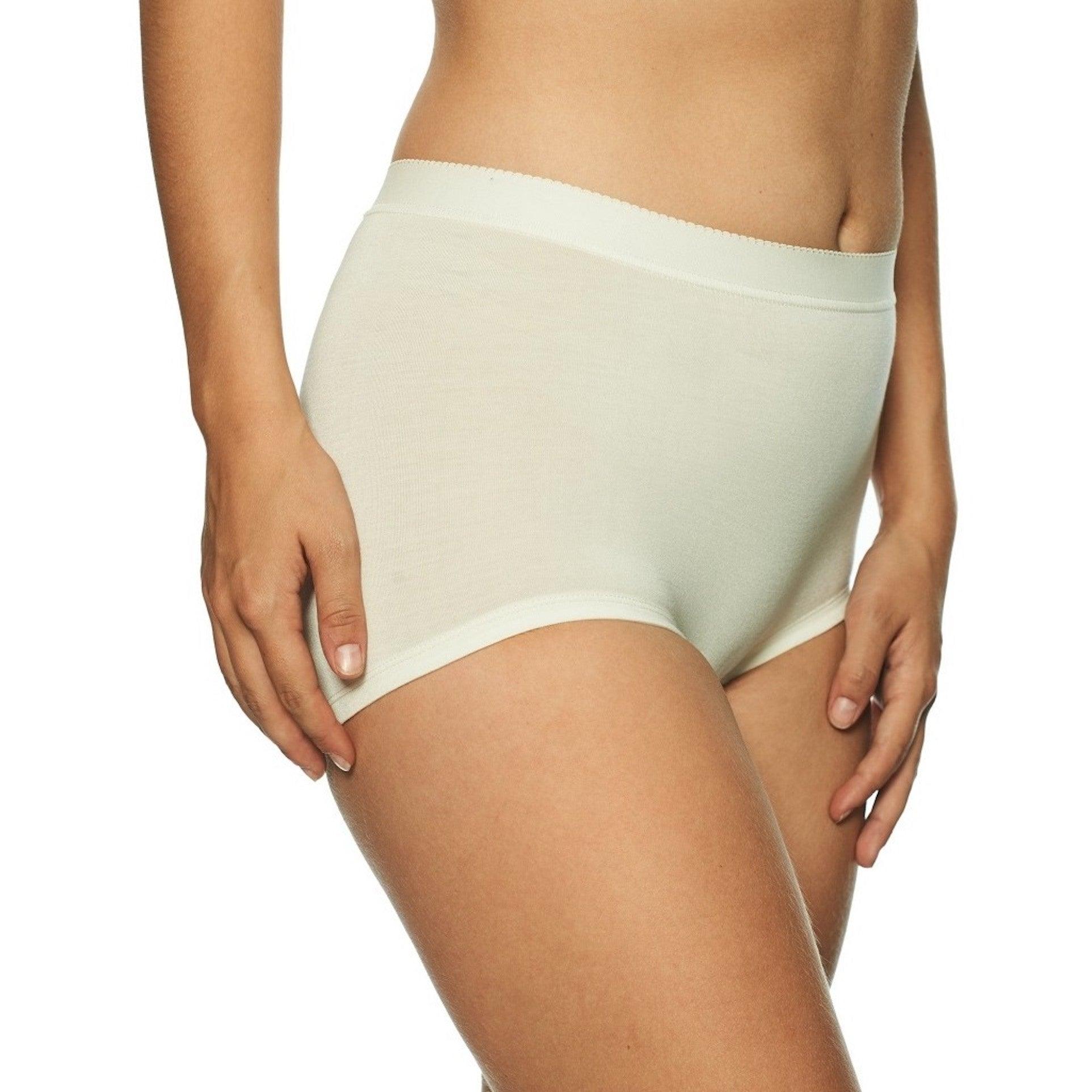 Lady Avenue Bamboo Panty Off-white - Härliga Under