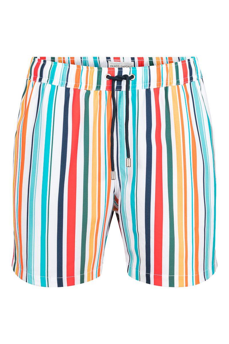 Panos Emporio Badshorts Classic Beach Stripes - Härliga Under