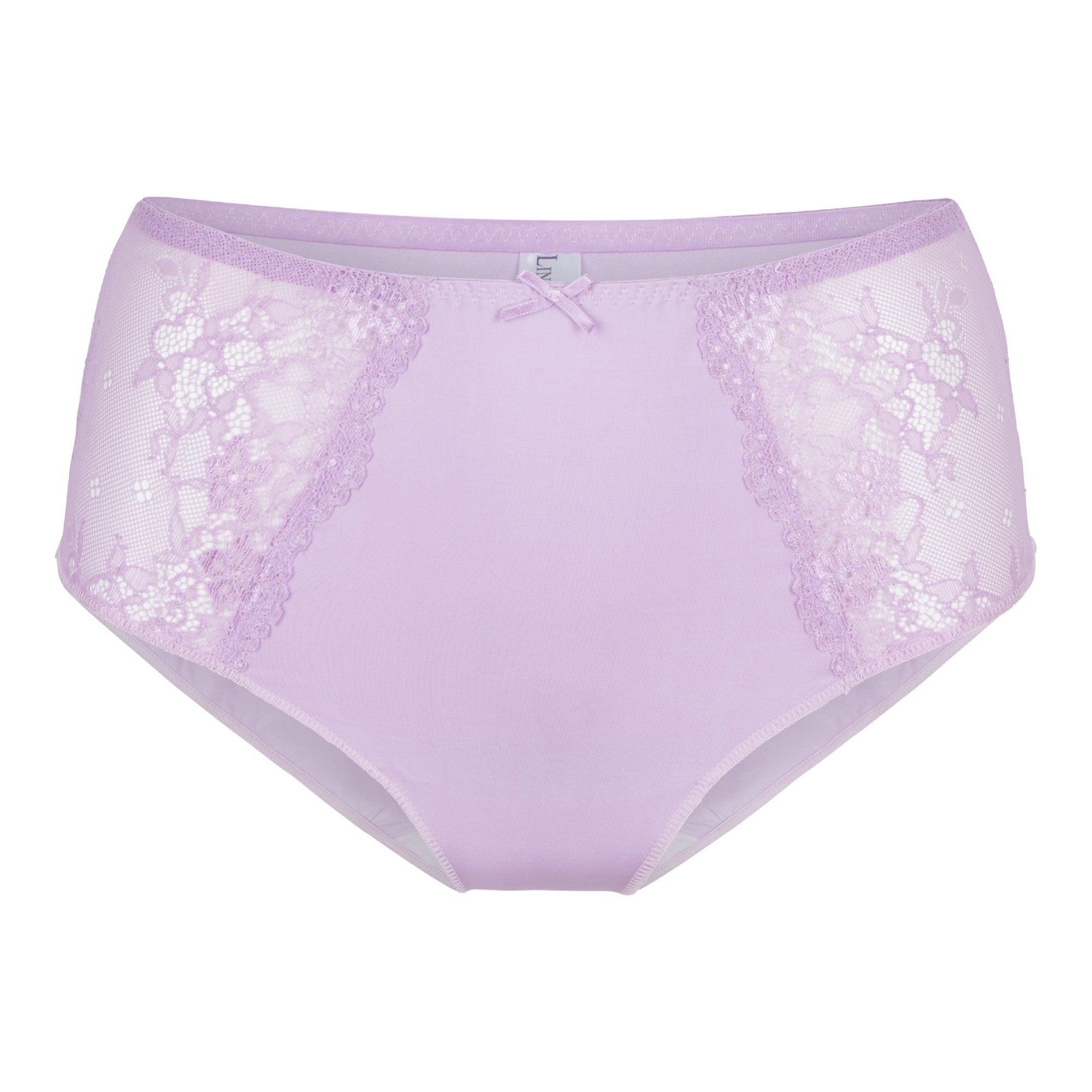 Lingadore Trosa Hög Midja Daily Pink Lavender - Härliga Under