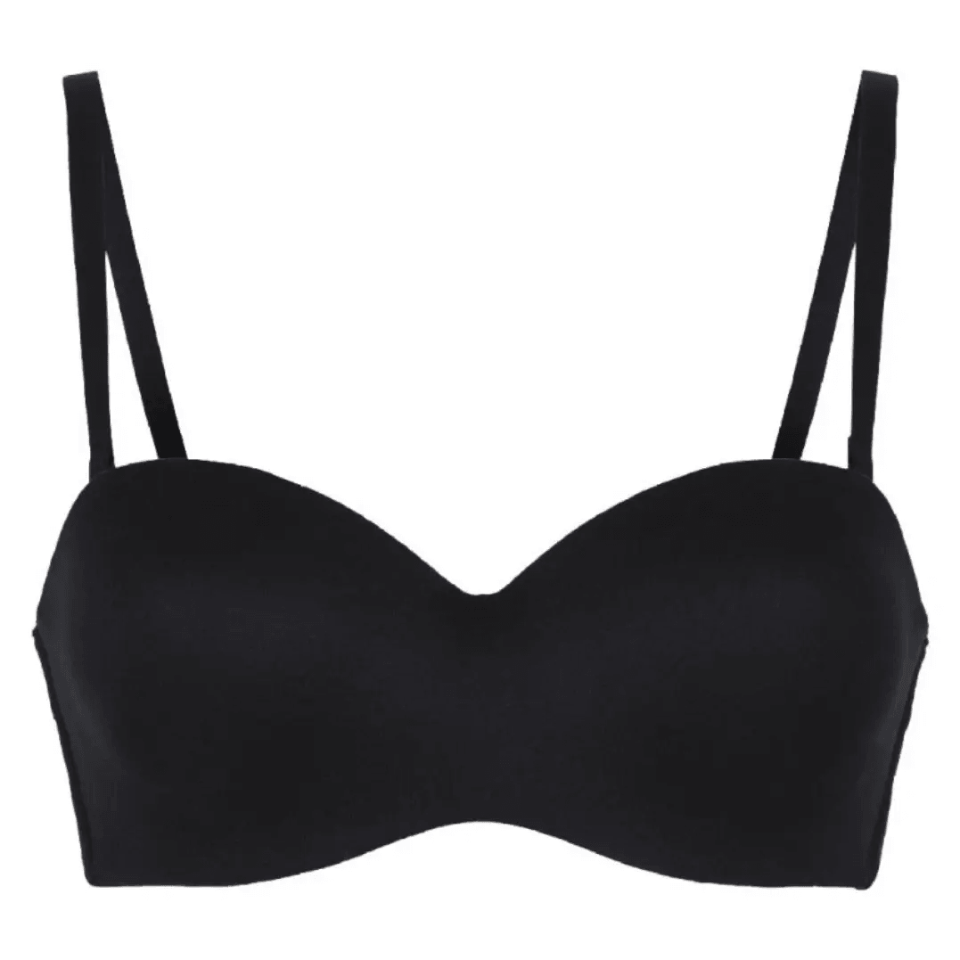 Lingadore Strapless Memory Foam BH Svart - Härliga Under