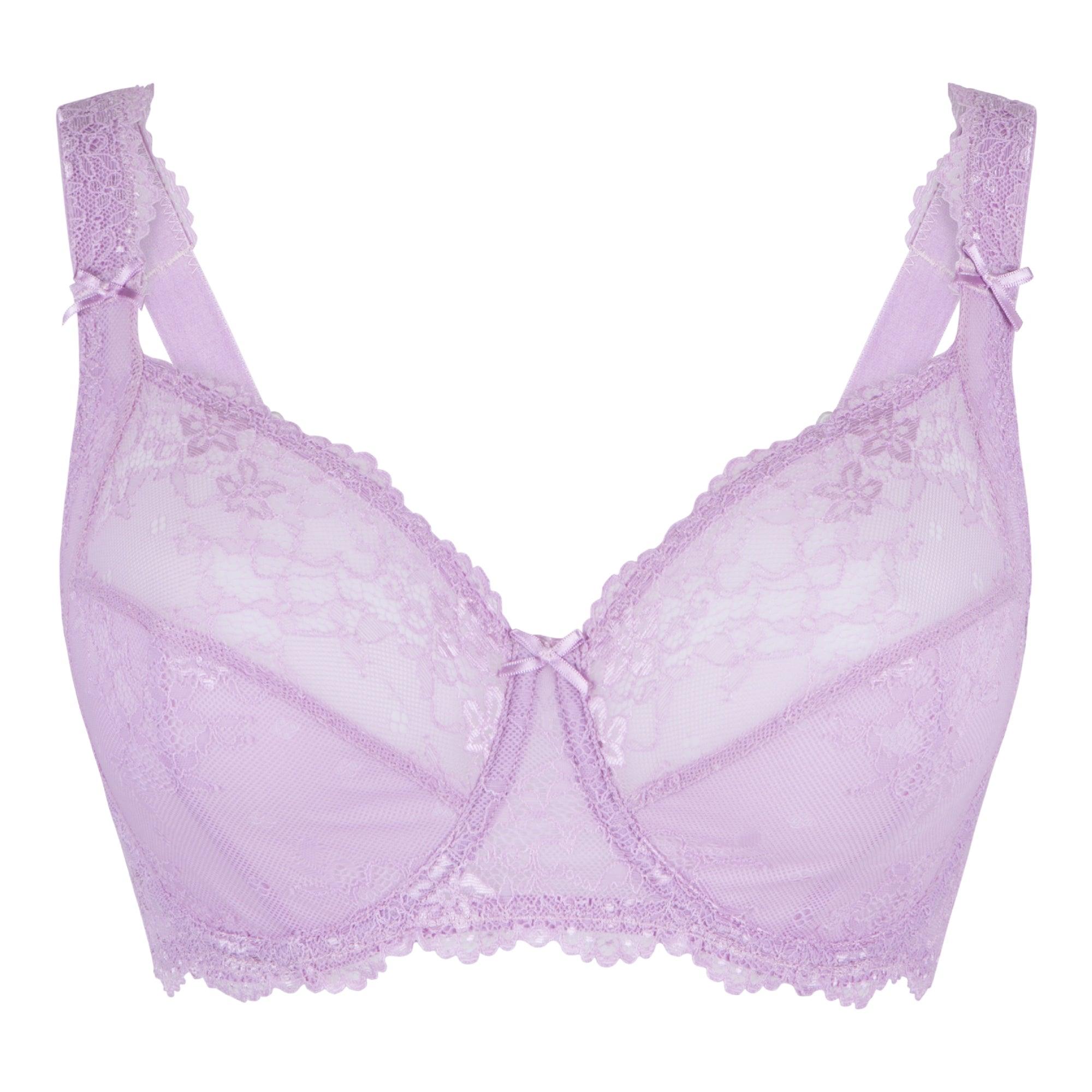 Lingadore Bygel BH Daily Lace Pink Lavender - Härliga Under