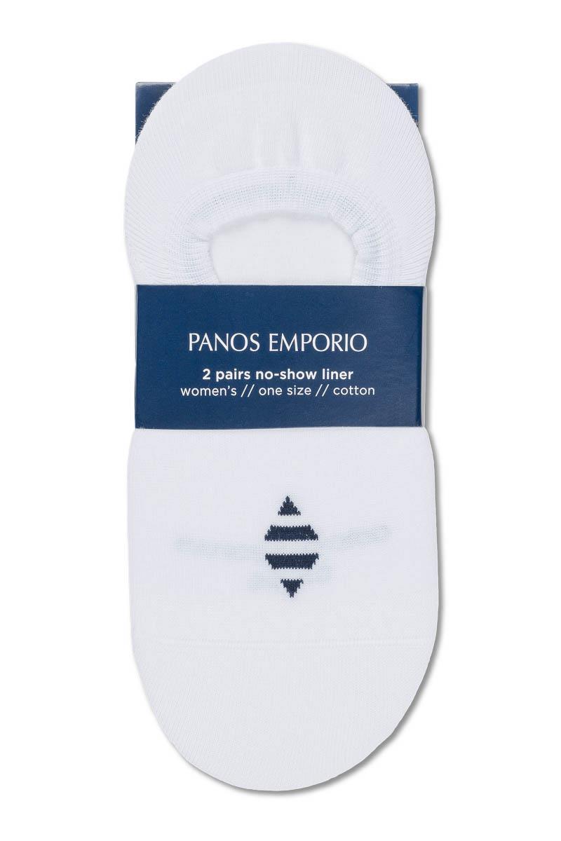 Panos Emporio Melissa Sportstrumpa 2-pack vit - Härliga Under