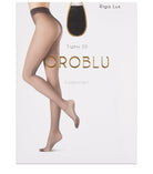 Oroblu Tights Riga Lux 20 Black Silver - Härliga Under