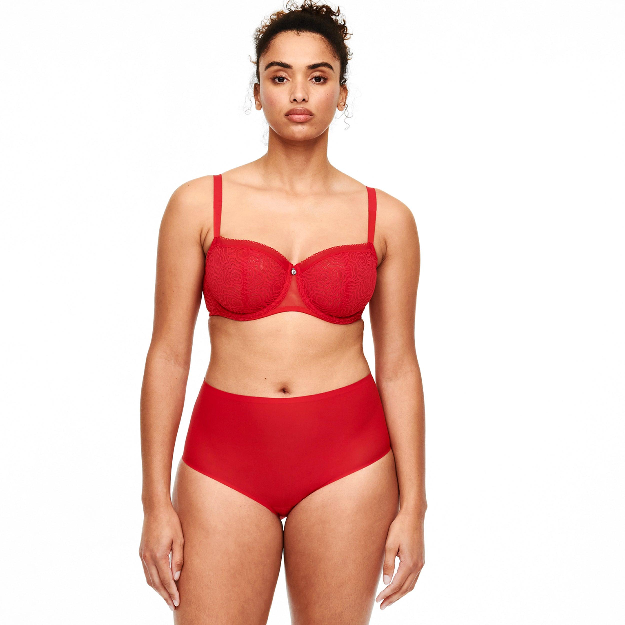 Chantelle Maxitrosa Röd Softstretch One Size - Härliga Under