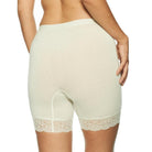 Lady Avenue Shortstrosor Bamboo Lace Off White - Härliga Under