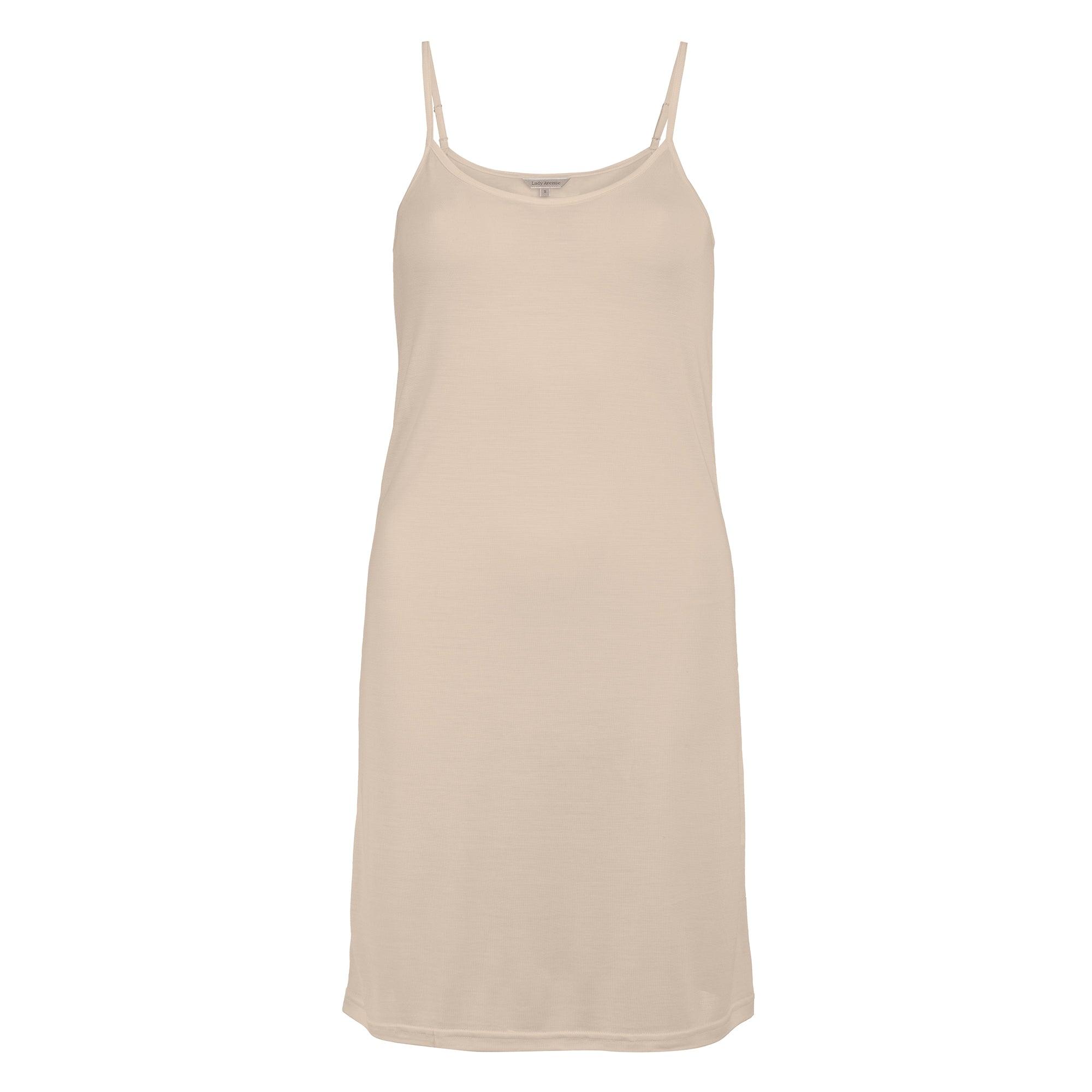 Lady Avenue Silk Jersey Slip Nattlinne Skin - Härliga Under